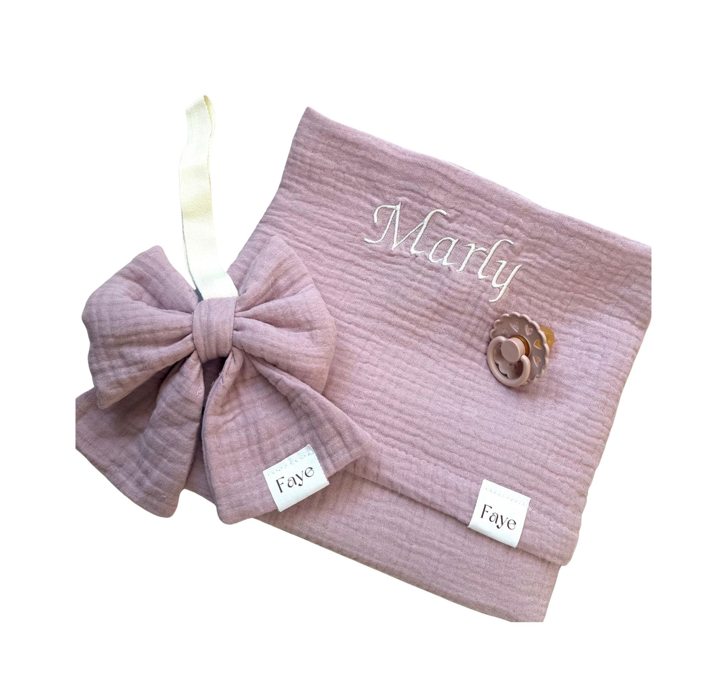 Mousseline deken - Blush Pink |