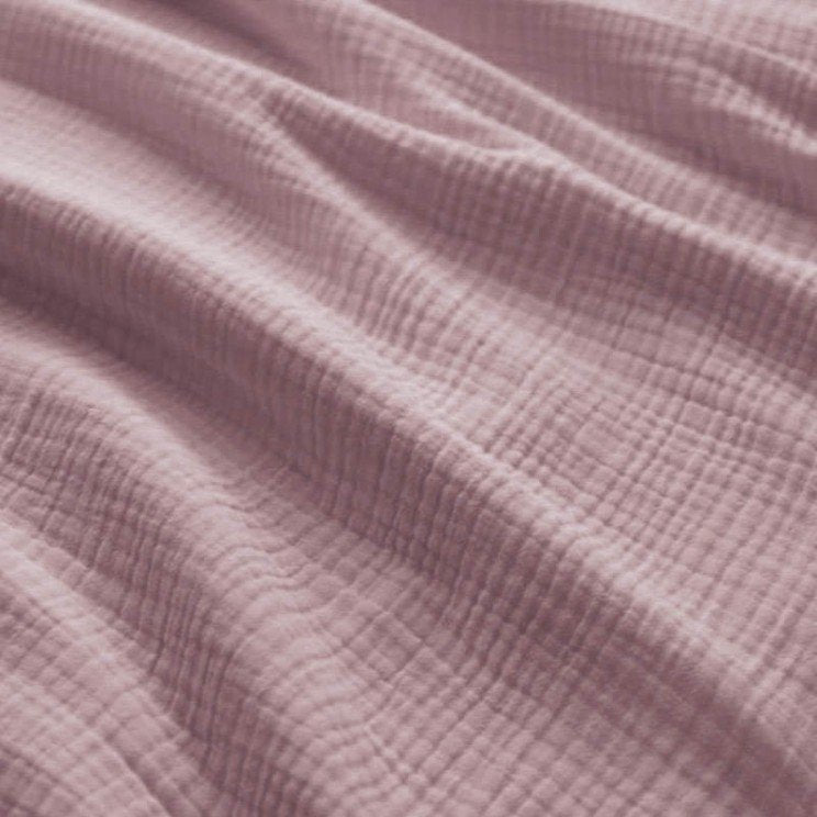 Teddy deken Wieg formaat - Blush Pink |
