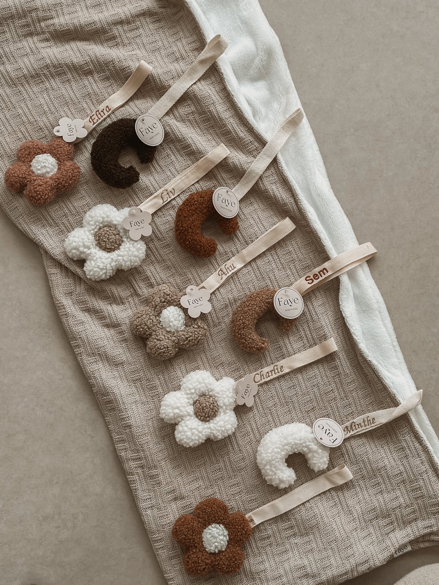 Speendoekje | Daisy cinnamon