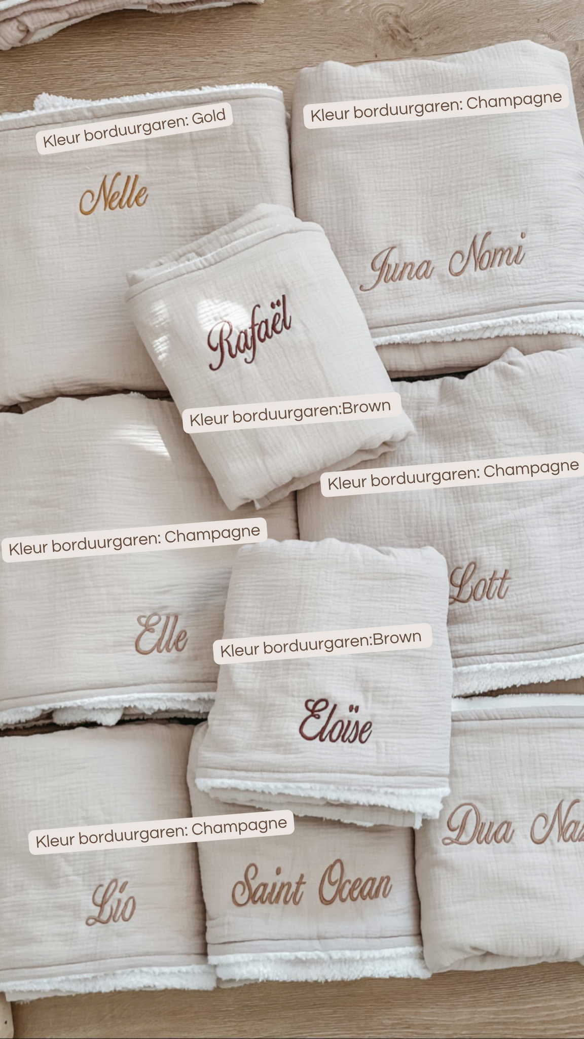 Teddy deken Wieg formaat - Blush Pink |