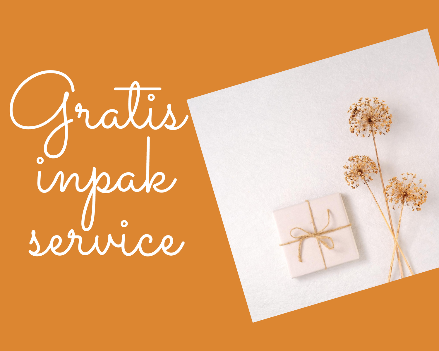 Gratis inpakservice
